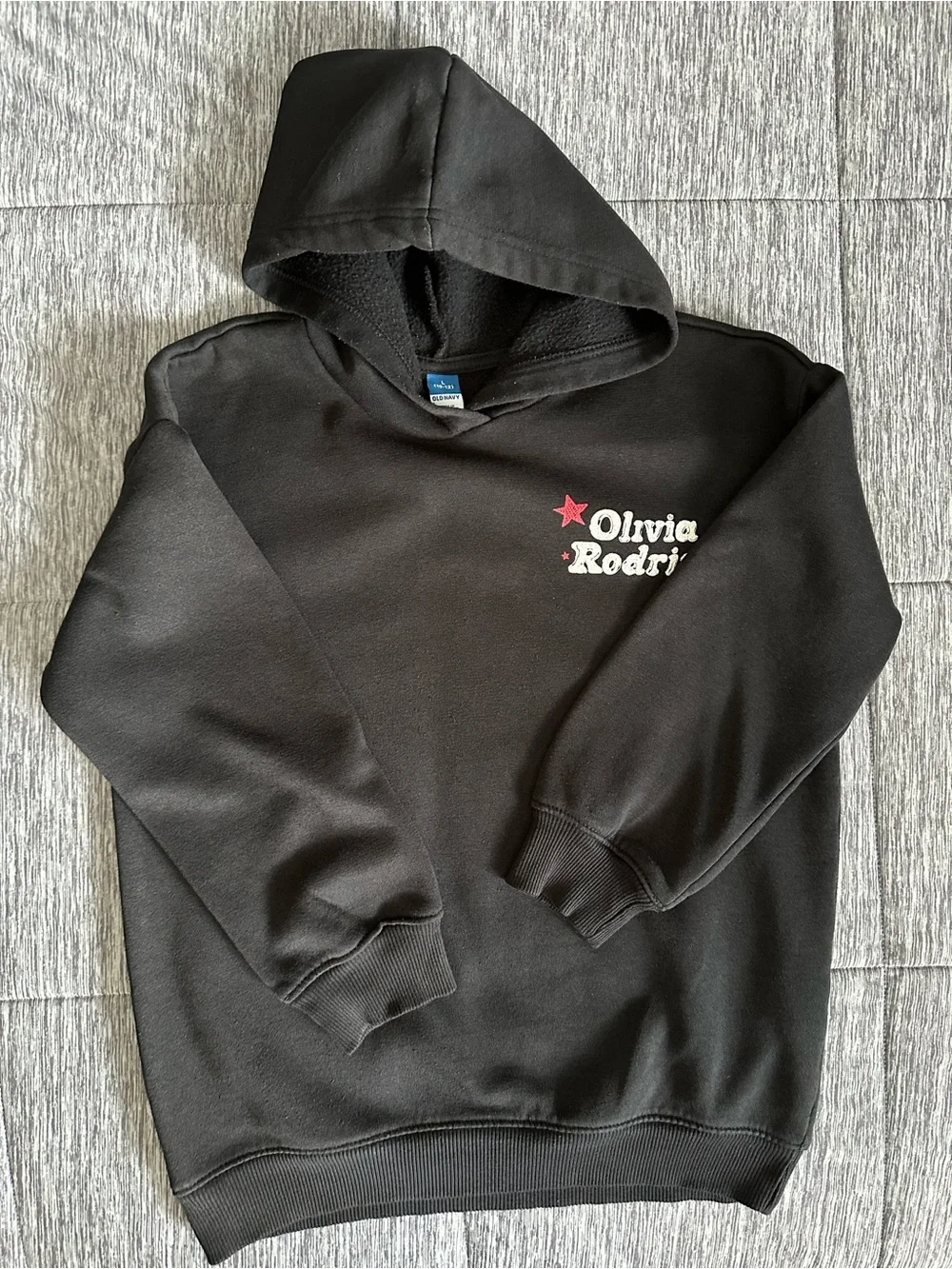 Girls Olivia Rodrigo hoodie from old navy